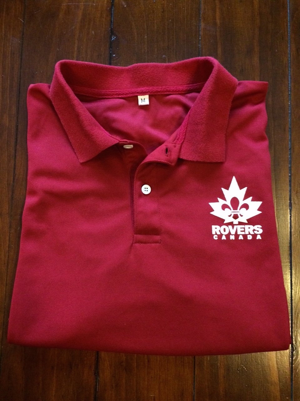 Our red Rover Polo's are a sensible activity uniform option.